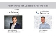 Solukon和机床系统公司是加拿大AM市场的合作伙伴